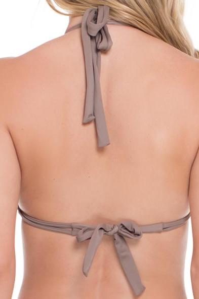 Luli Fama Cosita Buena D/Dd Cup Triangle Halter Top